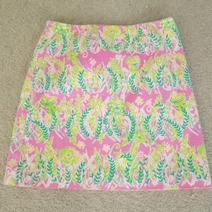 Lilly pulitzer skirt size 8